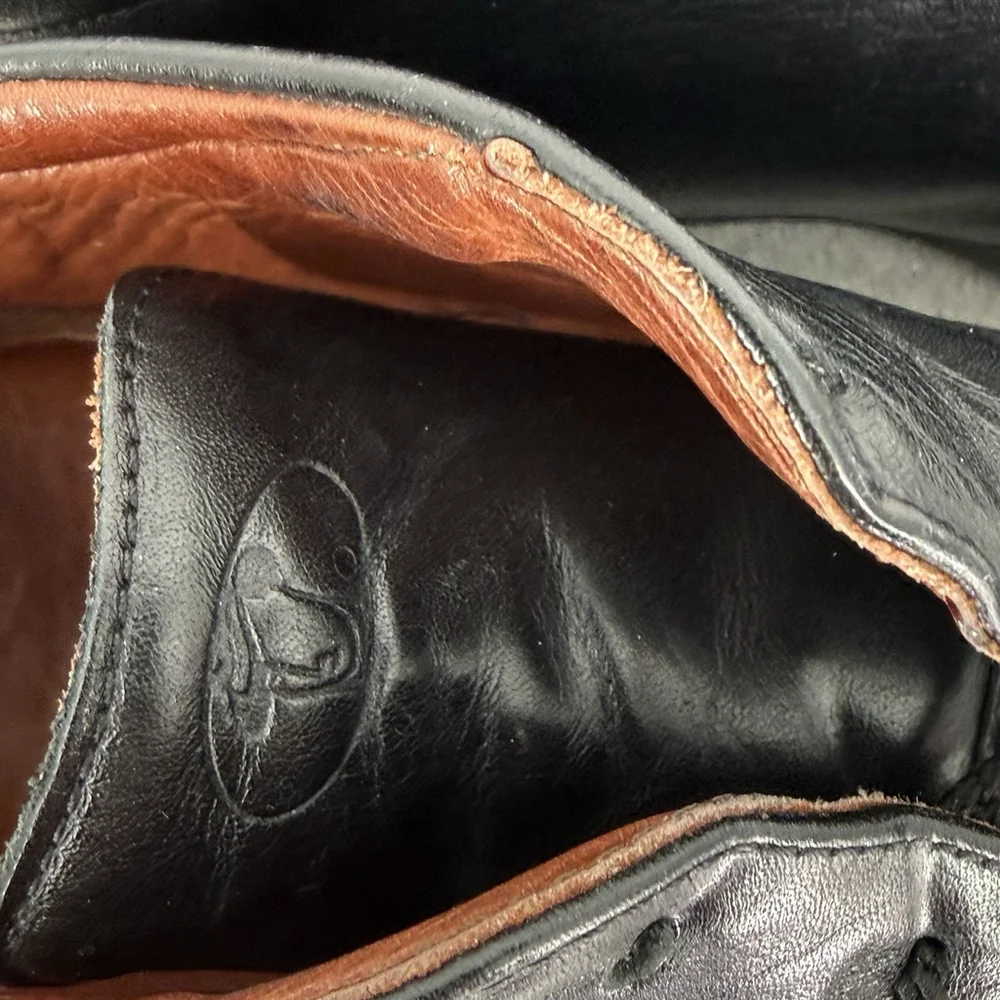 Havana Joe Black Leather Men’s Chukka Boots Spain Size 45 US 12